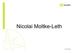 PP True North og Nicolai Noltke-Leth.pptx