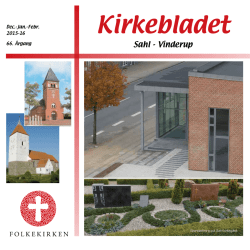 Kirkebladet - Sahl Kirke