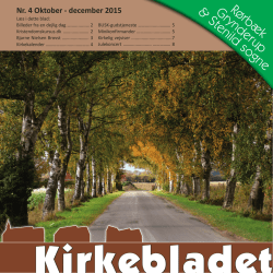 Kirkeblad for oktober-november-december 2015