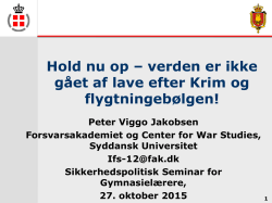 PowerPoint - Peter Viggo Jakobsen