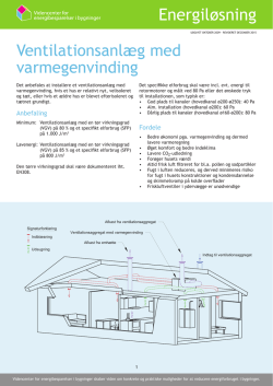 Energiløsning - Videncenter for energibesparelser i bygninger