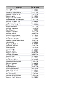 Link til Surveyplan for Region Nordjylland