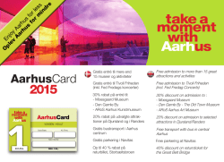 AarhusCard folder - den her