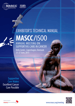 EXHIBITOR`S TECHNICAL MANUAL