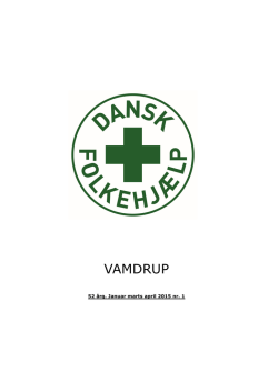 VAMDRUP - Dansk Folkehjælp