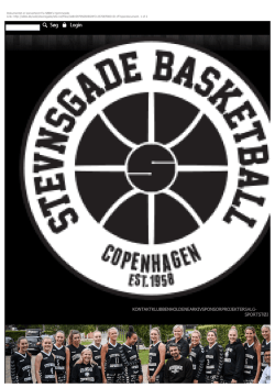 Stevnsgade Basketball: Old Boys Og Old Girls Dm 2015