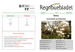 2/9-2015 - Regnbuehuset