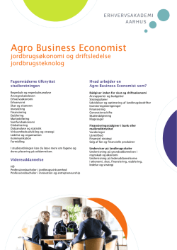 Agro Business Economist