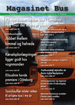 Magasinet Bus - transportweb.dk