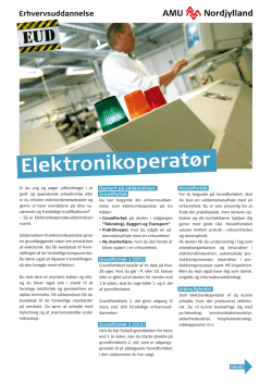 EUD faktaark elektronikoperatør