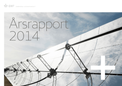 EKF årsrapport 2014 beretning 1