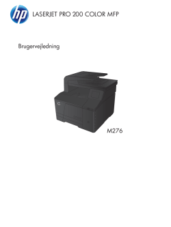 HP Laserjet Pro 200 Color MFP User Guide - DAWW