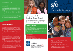 sfo - Institut Sankt Joseph