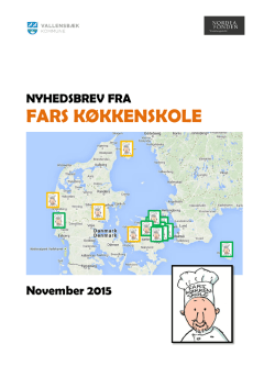 November 2015 - Fars Køkkenskole