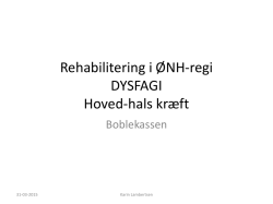 Karin Lambertsen_Boblekassen_Rehabilitering_Dysfagi