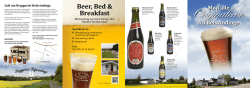 Beer, Bed & Breakfast - Bryggeriet Refsvindinge