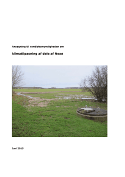 klimatilpasning af dele af Nexø