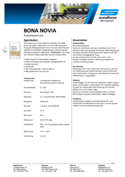 BONA NOVIA - Scandinova