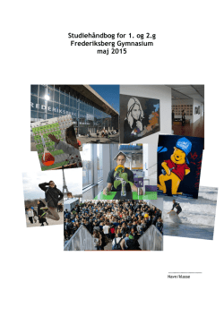 Se 1.- og 2.g Studiehåndbogen 2015 i pdf-forma