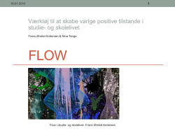 Flow v/Frans Ørsted Pedersen