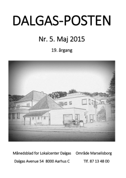 Nr. 5. Maj 2015 - Aarhus Kommune