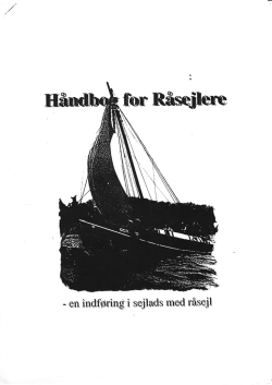håndbog for råsejlere