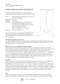 OHJE: Kansallispuvun neulotut sukat