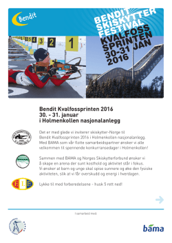 bendit skiskytter festival kvalfoss sprinten 30