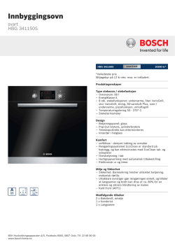 Bosch HBG 341150S