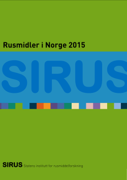 Rusmidler i Norge 2015