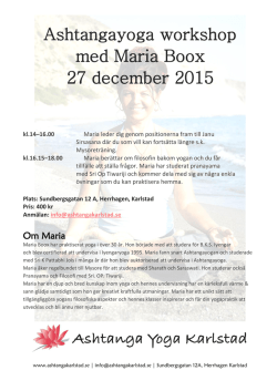 klicka för pdf - Ashtanga Yoga Karlstad
