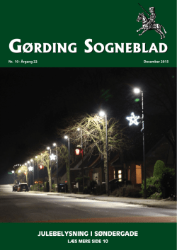 10-2015 - Gørding Sogneblad