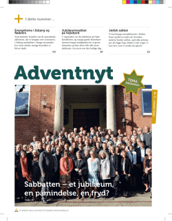 2015-5 Adventnyt.indd - Syvende Dags Adventistkirken