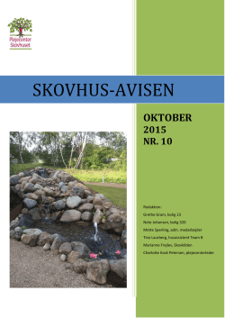 SKOVHUS-AVISEN - Hillerød Kommune