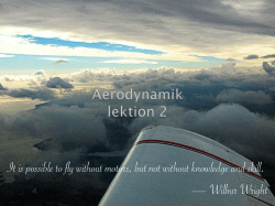 Aerodynamik lektion 2