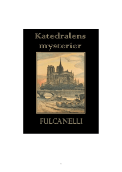 Katedralens mysterier af Fulcanelli
