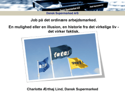 Dansk Supermarked A/S - Uddannelse og job til alle