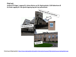 Find vej til Auditorium 93