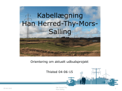 Sven Rye Han Herred -Thy-Mors-Salling oplaeg til Thisted