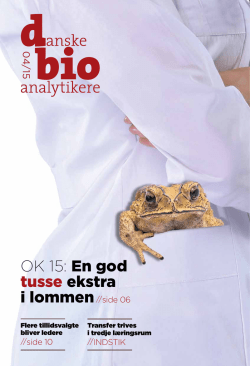 Nyhed - Danske Bioanalytikere