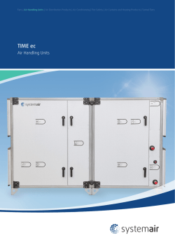 TIME ec - Systemair