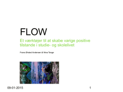 Flow v(Nina Tange