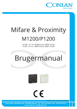 M1200/P1200 Manual