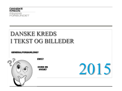 Danske Kreds i tekst og billeder 2015