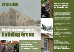 Building Green - miscanthus.dk
