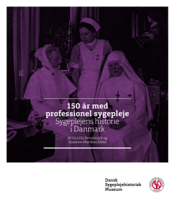 Hent publikationen - Dansk Sygeplejeråd