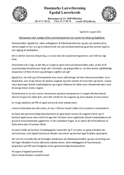 samtlige høringssvar fra interessegrupper