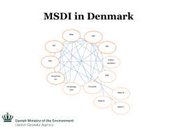 MSDI in Denmark