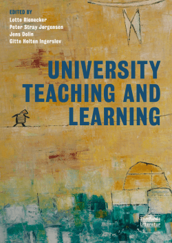 UNIVERSITY TEACHING AND LEARNING