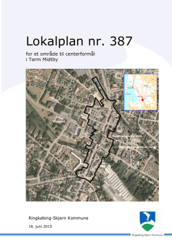 Lokalplan 387 - Ringkøbing